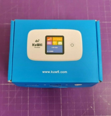 KuWFi Mobile WiFi Router, Unlocked 150 Mbps Car 4G WiFi Router Travel Router LTE