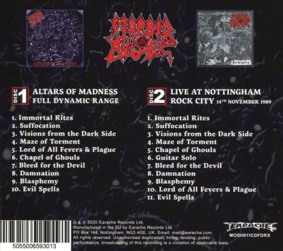 ALTARS OF MADNESS [5/29] NEW CD