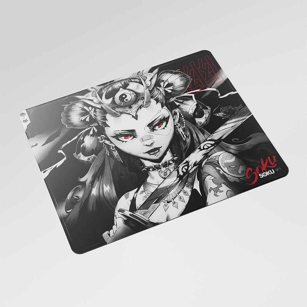 その他 SOKU Fujin Glasspad Limited Edition SOKU Fujin Glasspad Limited Edition Mouse Pad Japan Exclusive