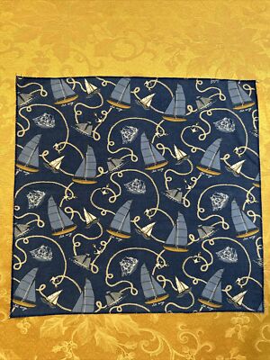 Sail Away Handkerchief 