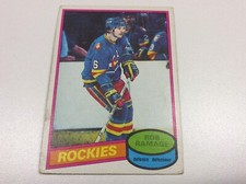 O-pee-chee Hockey Card - Rob Ramage Rookie Card 1980-81 Card 213. rookie card picture