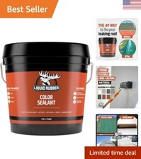 Color Sealant - Multi-Surface Leak Repair Indoor and Outdoor Coating, Water-B...