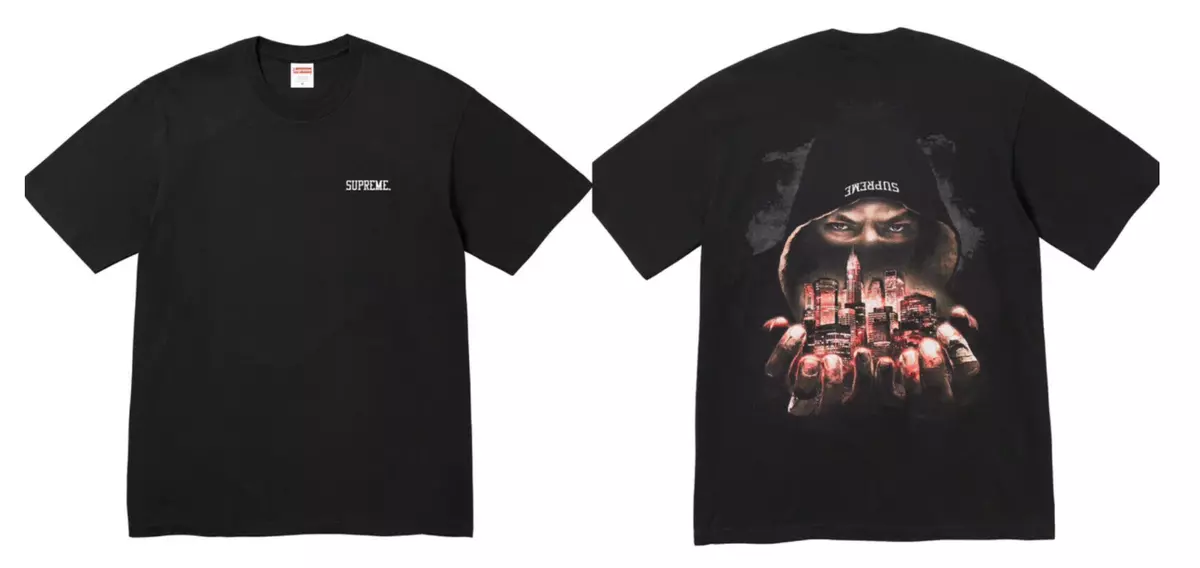 Supreme Fighter Tee T-Shirt Black Size Small Order Confirmed | eBay