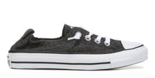 Women Converse Chuck Taylor AS Shoreline Slip, 556458F Sizes 5-9 Black/White/Bla