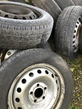 wheel rim + good tyre vauxhall vivaro renault trafic traffic 205 16 steel spare