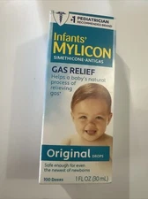 Mylicon Gas Relief Drops for Infants and Babies, Original Formula - EX 10/25