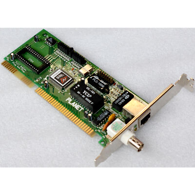 PLANET ISA BNC RJ-45 NETZWERKKARTE ENW-2400P 2T ENW-2400 ENW-2400P-2T M187