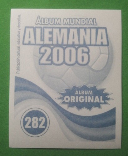 2006 Navarrete Germany World Cup FIFA #282 DIDA Brazil Soccer Team Sticker - 第 2/2 張圖片
