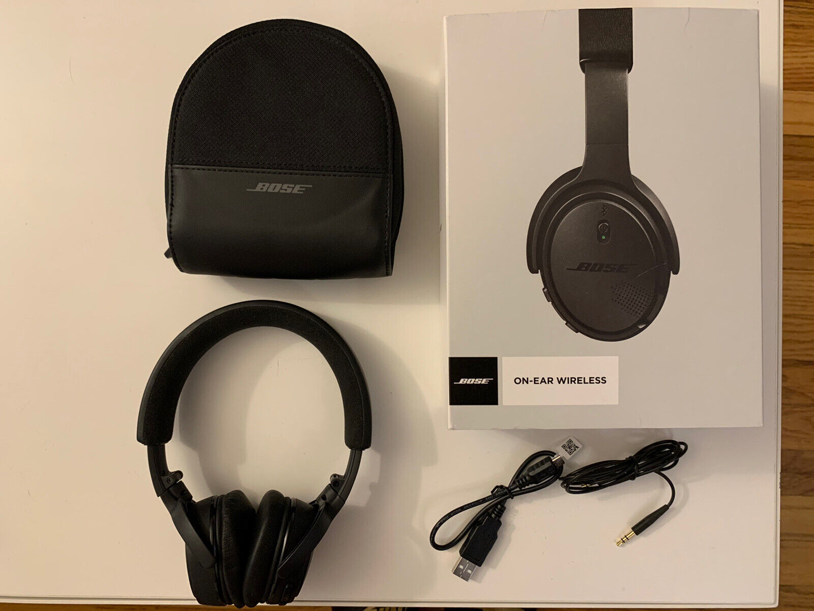 RARE Bose 714675-0030 On Ear Wireless Bluetooth Headphones - Black /Black |