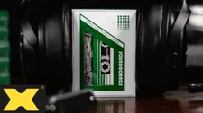 Soundboards V4 Green Edition Playing Cards by Riffle Shuffle