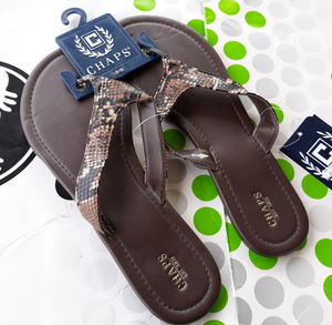 chaps flip flops