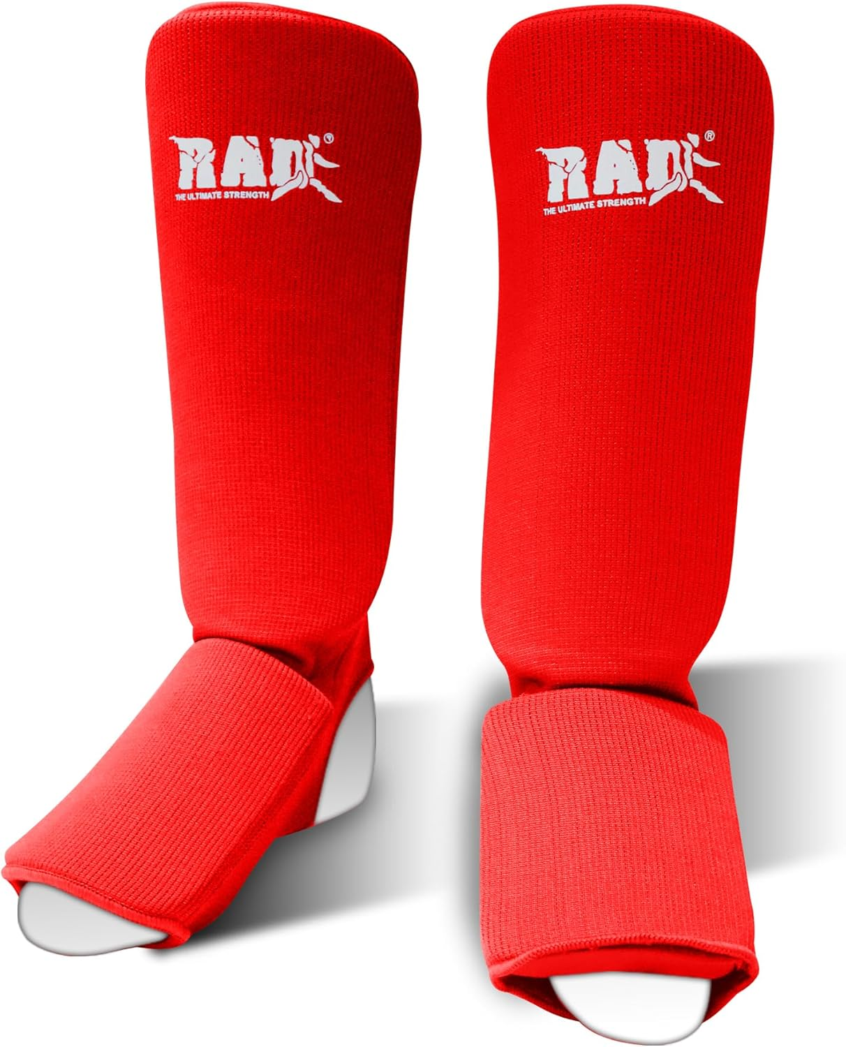 Shin Guards MMA, Karate, TKW. Elastic Cloth Shin & Instep Padded Guards Protecti