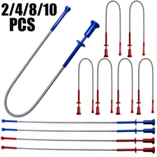Lot LED Magnetic Flexible Mechanic Claw 24" Pick-Up Tool Spring Loaded Parts US