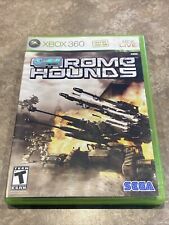 Chrome Hounds Xbox 360 2006 Complete CIB. Free Shipping Tested Rated T Sega