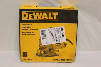 DeWalt DW331K Jig Saw Kit Corded Variable Speed NEW C1