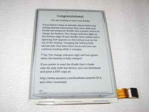 Kindle Keyboard 3 3rd E-Ink Screen Replacement, ED060SC7(LF)C1, D00901 #S-02