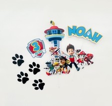 Personalized PAW Patrol Cake Topper 