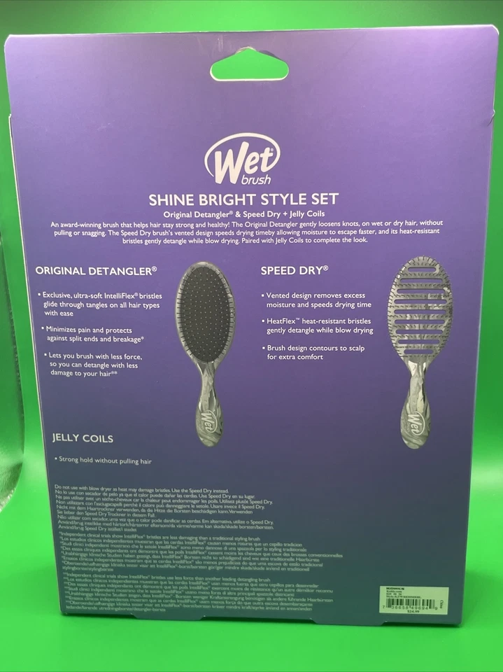 Wet Brush SHINE BRIGHT STYLE SET Limited Edition  - Image 2 of 2