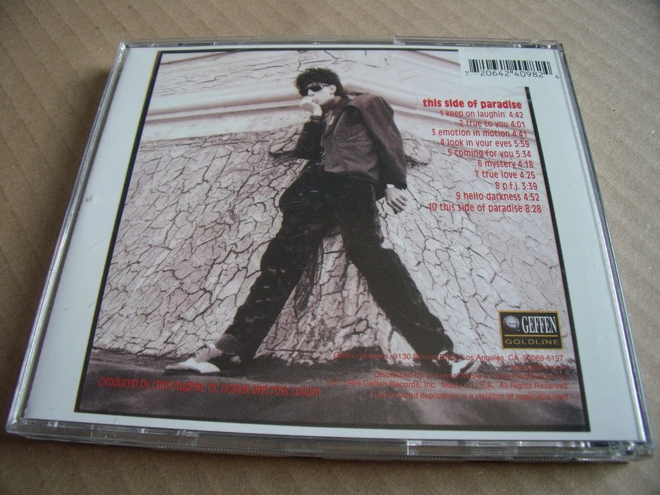 Ric Ocasek - This Side Of Paradise / Geffen Records - Bild 3 von 3