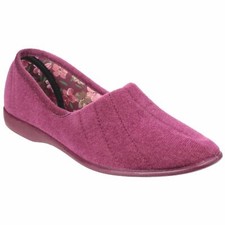 GBS Audrey Slipper Heather Classic Ladies Slippers Textile