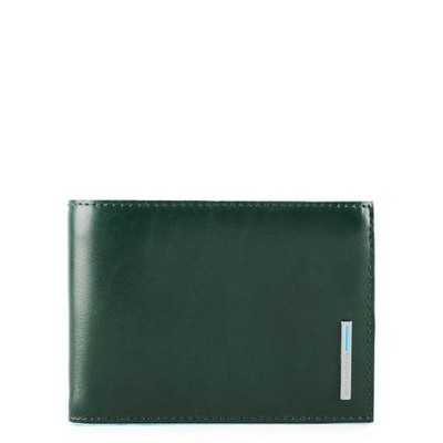 Piquadro Geldbörse Blue Square Waldgrün Neu mit Originalkarton