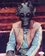Maria De Aragon Star Wars Greedo Rare Signed Autograph Photo JSA