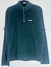 Regatta 1/4 Zip Fleece Medium Green Pullover ...