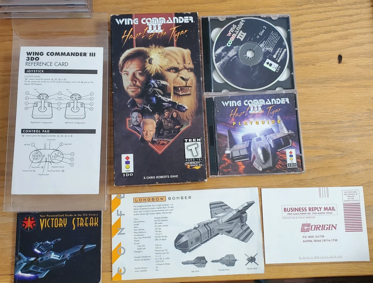 3DO Video Games Wing Commander for sale | eBay