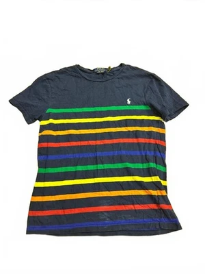 Polo Ralph Lauren Custom Slim Fit Striped Jersey T-Shirt - Image 1 of 4