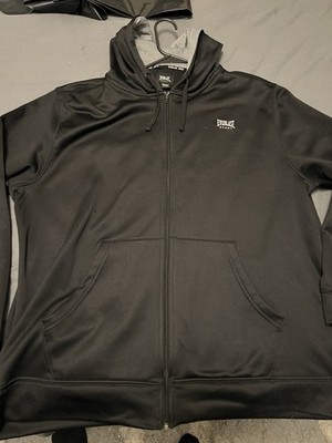 Everlast Men s Full-Zip Performance Hoodie Jacket XXL - Black - New Without Tags