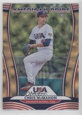 2020 Panini Donruss American Pride Gold 62/99 AJ Puk Chris McMahon #AP25 g1d