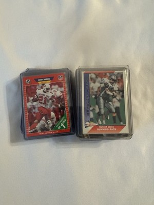 Lot Of 38 Barry Sanders Football Cards 1990-91 Various Manufacturers