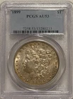 1899 P Morgan Silver Dollar PCGS AU53 Tough Date Morgan Only 330k Minted