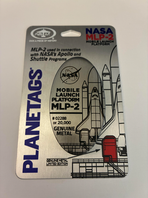 MotoArt Planetags NASA MLP-2 MOBILE LAUNCH PLATFORM RARE PlaneTag