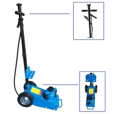 22Ton Red Air Hydraulic Floor Jack Car Truck Power Repair Lifting Tool Blue