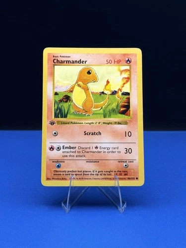 New ListingCharmander ~ 46/102 ~ Base Set (1st Edition - Shadowless) - LP