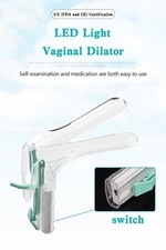   LED Female Privates Vaginal Speculum Illuminated Vaginal Expander With Light