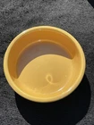 VINTAGE  Yellow FIESTA Relish Tray CENTER INSERT - FIESTAWARE