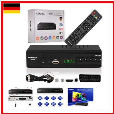 hd receiver für satelliten, sat receiver mit hdmi, dvb-s/s2, pvr, epg, scart,...