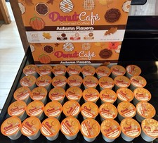 Donut Cafe Single Serve Coffee Pods Keurig K-Cup Pack of 40 Pumpkin Spice