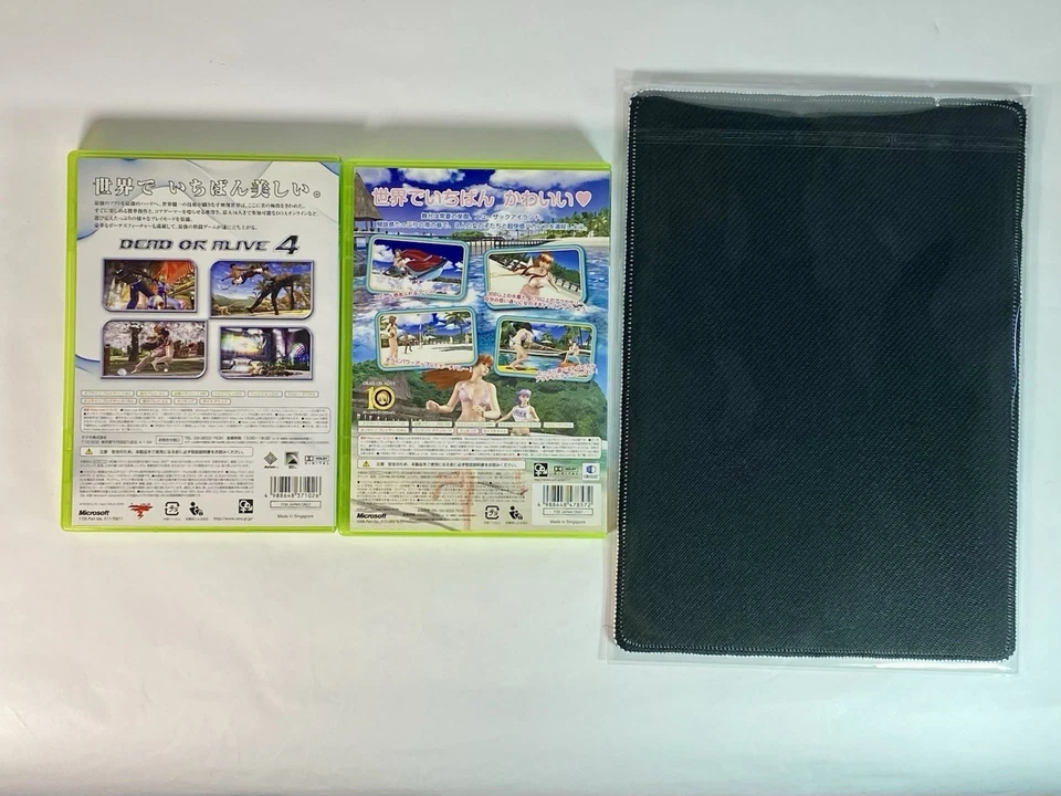 Lot2 Dead or Alive : 4 , Xtreme 2 - XBox 360 Game Japan ver. & A4 Size Mat - JP. - Image 2 of 4