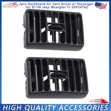 2pcs Dashboard Air Vent Driver Or Passenger For 97-06 Jeep Wrangler Tj 5dp54taz