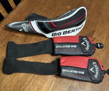 Callaway Big Bertha Fairway Wood And 2 Hybrid Headcovers 3pc Set 