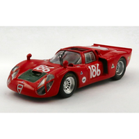Alfa Romeo 33.2 N.186 Targa Florio 1968 I.GIUNTI-N.GALLI 1:43 Best Model Auto Co