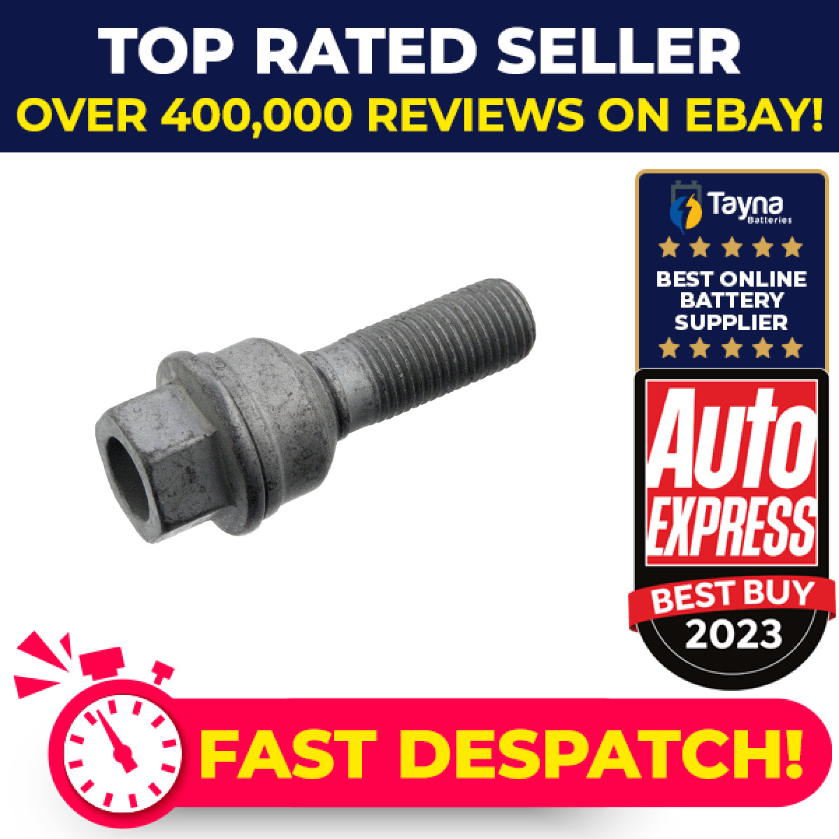 Wheel Bolt / Stud / Nut 103935 Febi WHT001964A Genuine Top Quality Guaranteed