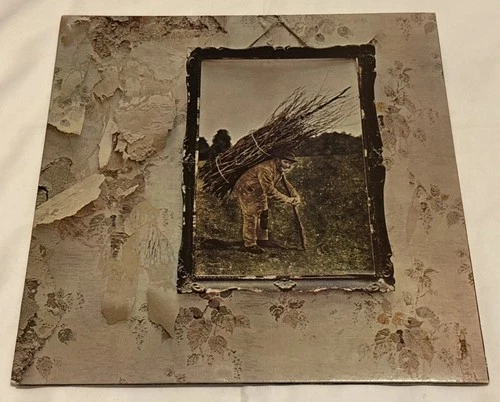 1971 Led Zeppelin IV Porky Vinyl LP Record Atlantic Records SD-7208