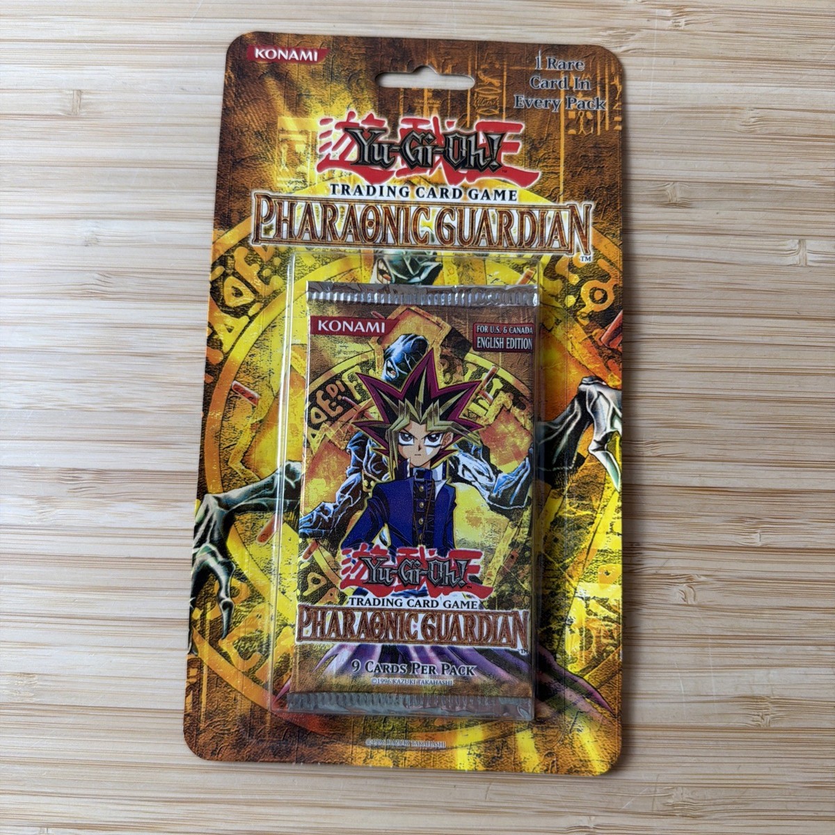 YU-GI-OH! PHARAONIC GUARDIAN Blister Booster Pack Vintage