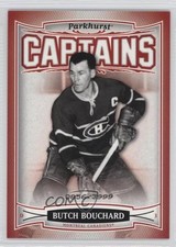 2006 Upper Deck Parkhurst A Salute to Captains 856/3999 Butch Bouchard #186 0f8