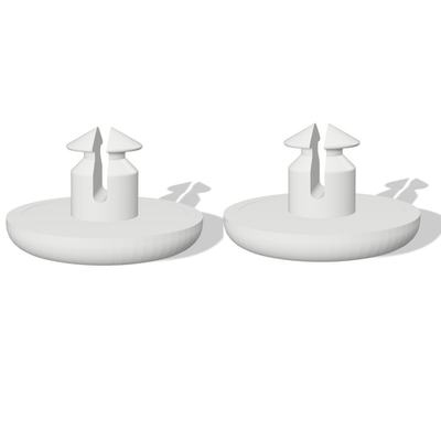 US Mail Mailbox Solar Group #PM00 Hinge Pin Replacement [2 Pack