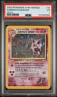 New Listing2000 POKEMON GYM HEROES HOLO #14 SABRINA'S GENGAR PSA 1